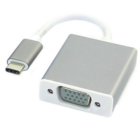 Cáp USB Type C to VGA cho Macbook chuẩn USB 3.1 Type-C AZONE