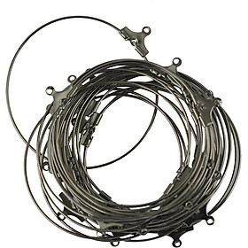 Hình ảnh 20pcs Lot Earring Making Findings Round Hoop Ear Wire Jewelry DIY