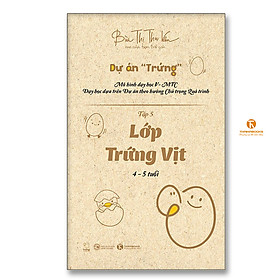 Lớp Trứng Vịt (4 – 5 tuổi)