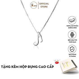 Dây chuyền bạc thời trang kiểu dáng mặt hinh nốt nhạc cá tính ANTA Jewelry - ATJ9010