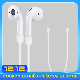 Dây silicon nối tai nghe airpods quàng cổ chống rớt, chống mất