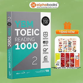 YBM TOEIC Reading 1000 Tập 2: Chinh Phục Band Điểm 650+
