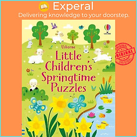Sách - Little Children's Springtime Puzzles by Kirsteen Robson (UK edition, paperback)
