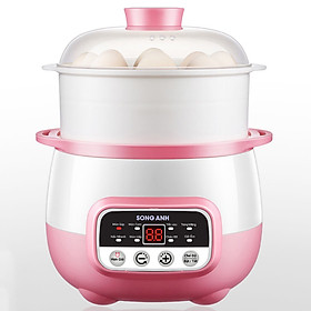 Mua Nồi Nấu Cháo Cách Thủy Và Hấp Song Anh 0.8L - Hàng Chính Hãng