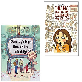 Combo 2Q: Đến Lượt Bạn Làm Thần Rồi Đấy! + Drama Nuôi Tôi Lớn Loài Người Dạy Tôi Khôn (Truyện Ngắn Hài Hước/Lạc Quan )(Tặng Kèm Bookmark)