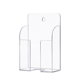 Remote Control Holder Wall Mount Wall Pocket Container Acrylic for Office