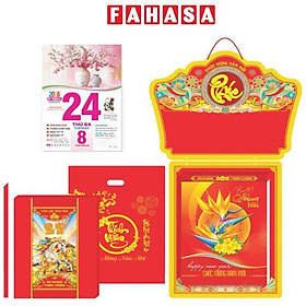 Lịch Bloc Cực Đại - Cắm Hoa Nghệ Thuật - Bảng Treo Metalize-Hoa - 25 x 35 cm - TĐ17