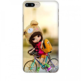 Ốp lưng dành cho điện thoại IPHONE 7 PLUS Baby anh Bicycle Mẫu 2