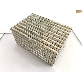Mua 20 Viên Nam Châm Đất Hiếm Loại Tròn 8x5mm Mạ Niken Lực Từ N35 Cực Mạnh