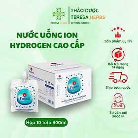 Nước Uống Giàu Hydrogen Fujiwa - Hộp 10 túi - Túi 300ml