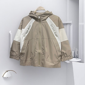 Áo khoác gió bé trai size đại 6-14 tuổi in chữ SEN và FO hàng Quảng Châu dáng thời trang