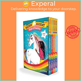 Sách - Unicorn Academy: Magic of Friendship Boxed Set (Books 5-8) by Julie Sykes (US edition, paperback)