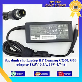 Mua Sạc dùng cho Laptop HP Compaq CQ60 G60 Adapter 18.5V-3.5A 19V-4.74A - Hàng Nhập Khẩu New Seal
