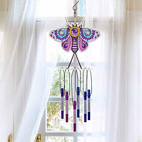 Diamond Painting Wind Chime Crystal Paint by Number Crafts Ornament for Decoration
