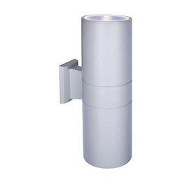 Đèn gắn tường ngoài trời hình ống trụ hiện đại hắt 2 đầu VNT3502