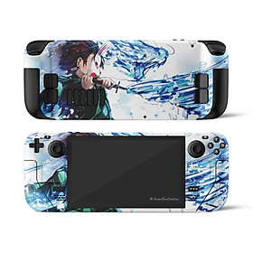 Mua Skin dán Steam Deck mẫu Demon Slayer Tanjiro Water Breathing Style (Đã cắt sẵn chi tiết  dễ dán)