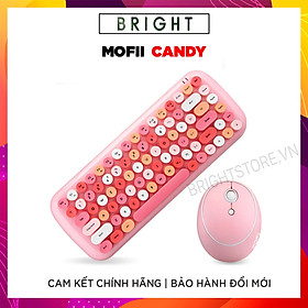Mua Bộ Bàn Phím Giả Cơ & Chuột Không Dây Mofii Candy - Hàng Chính Hãng
