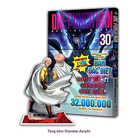 One-Punch Man - Tập 30: Chướng Ngại Lớn Nhất (Bản Đặc Biệt) [Tặng Kèm Bìa Áo PVC + Standee Acrylic]