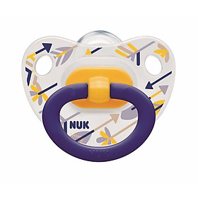 Bộ 2 Ti Giả Silicone Classic Nuk NU01809 (6-18 tháng) - Mẫu Ngẫu Nhiên