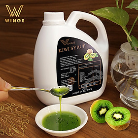 Si rô hương vị kiwi Wings dùng pha chế Coffee, Iced tea, Milkshakes, Cocktails, Soda ... trọng lượng 2,5 kg