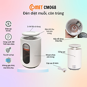 Mua Đèn diệt muỗi đa năng 3 trong 1 Quạt-Lưới điện-Tia cực tím Comet CM068 – Hàng chính hãng