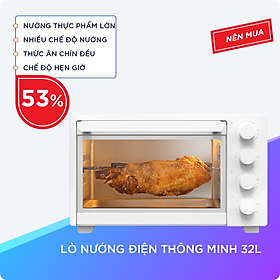 Lò Nướng Điện Thông Minh 32L Công Nghệ Hiện Đại Tiện Lợi Cho Gia Đình