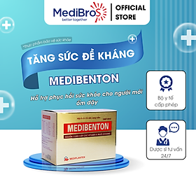 Medibenton Mediplantex - Hỗ trợ phục hồi sức khỏe cho người mới ốm dậy