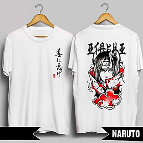BST Áo thun Uchiha Itachi Naruto Sasuke Siêu Độc | Áo Thun Naruto Unisex ITACHI Đẹp