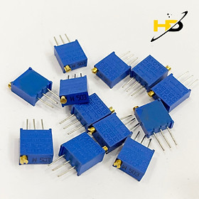 Mua Bộ 5 Con Biến Trở Tinh Chỉnh   Biến Trở Xanh 3 Chân 3296W 50K 503