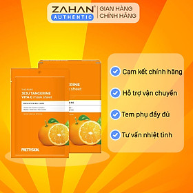 Mặt nạ vitamin C Prettyskin ( hộp 10 miếng)