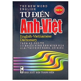 Ảnh bìa Từ Điển Anh - Việt Trên 45.000 Từ