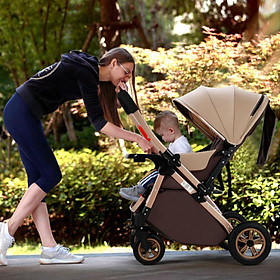 Xe đẩy cho bé 2 chiều 3 tư thế mẫu mới 2020