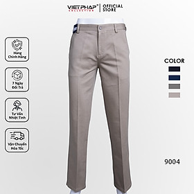 Quần Kaki Nam Không Ly VIỆT PHÁP / Hoạ Tiết Chìm Cao Cấp 9004