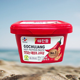 Hình ảnh Tương Ớt Haechandle Gochujang Hàn Quốc 500g - Tương Ớt 500g