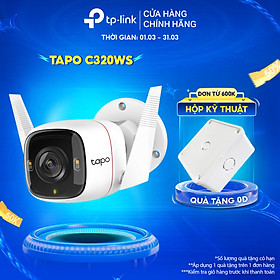 Mua Camera WiFi Ngoài Trời TP-Link Tapo C320WS Độ Phân Giải 2K QHD - Hàng Chính Hãng