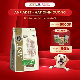 Thức ăn dinh dưỡng dành cho chó ANF AD27 500gram