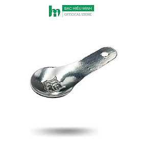 Thìa bạc cạo gió đánh gió đánh cảm bạc nguyên chất s999 chữ phúc bạc hiểu minh xdg12