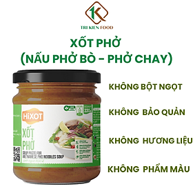 XỐT PHỞ HiXOT hũ 220gram, gia vị hoàn chỉnh, không cần nêm nếm