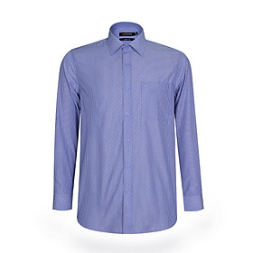 Áo sơ mi nam KHATOCO dài tay họa tiết A1MD498T1-CNIN581-2608-D