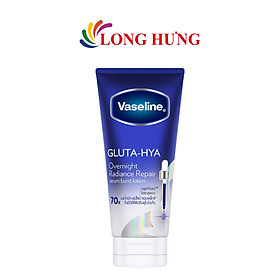 Sữa dưỡng thể Vaseline Gluta-Hya 70X Serum Burst Lotion OverNight Radiance Repair (300ml) - Hàng chính hãng