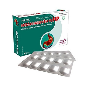 Tuệ Đức Hoàn Nguyên Vị HP Điều Trị Viêm Loét Dạ Dày Hộp 20 viên