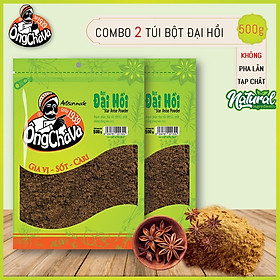 Combo 2 Túi Bột Đại Hồi Ông Chà Và 500gram Star anise powder