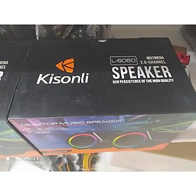 Mua LOA MÁY TÍNH Kisonli L-6060 LED GRB-Hàng Chính Hãng