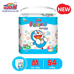 Tã Quần Goon Friend Doremon Mới Gói Cực Đại M54 (7Kg ~ 12Kg)