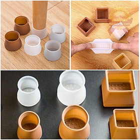 Mua Vỏ bọc chân bàn ghế bằng silicon dày chống ồn