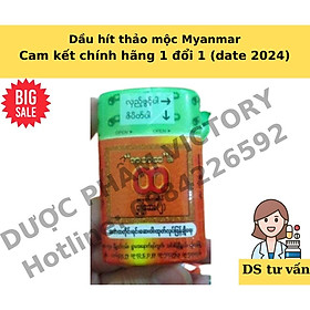 Mua Dầu hít mũi thảo mộc Myanmar HSD 2024
