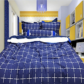 Bộ chăn ga gối 5 món cotton Hàn Julia 240BG18