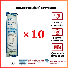 Chính Hãng - Lõi Lọc Nước RO Số 3 Lõi PP 10" 1 Micro  Đại Việt