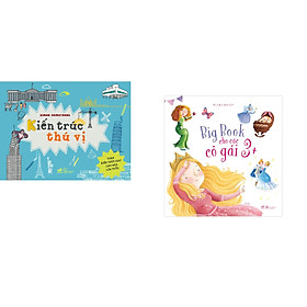 Combo 2 cuốn sách: Bộ Cool series- Kiến trúc thú vị và Big Book cho các cô gái 3+