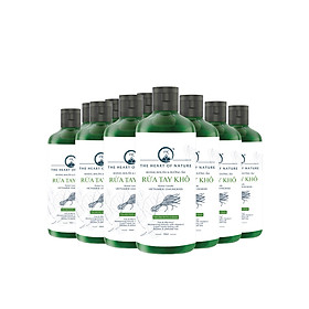 Combo 10 Nước rửa tay khô tinh dầu Sả Chanh PK 100ML - kết hợp tinh dầu tràm trà, diệt khuẩn 99,9%